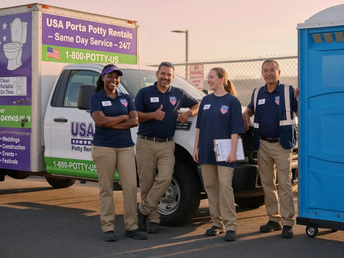 Porta Potty Rental company in Magnolia, IL